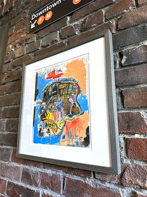 50cm×50cmポスター】ストロークス バスキア（新品） 50cm×50cmポスター