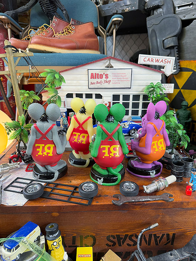 RAT FINK（ラットフィンク） ファンコ ガレージ ボビングヘッド