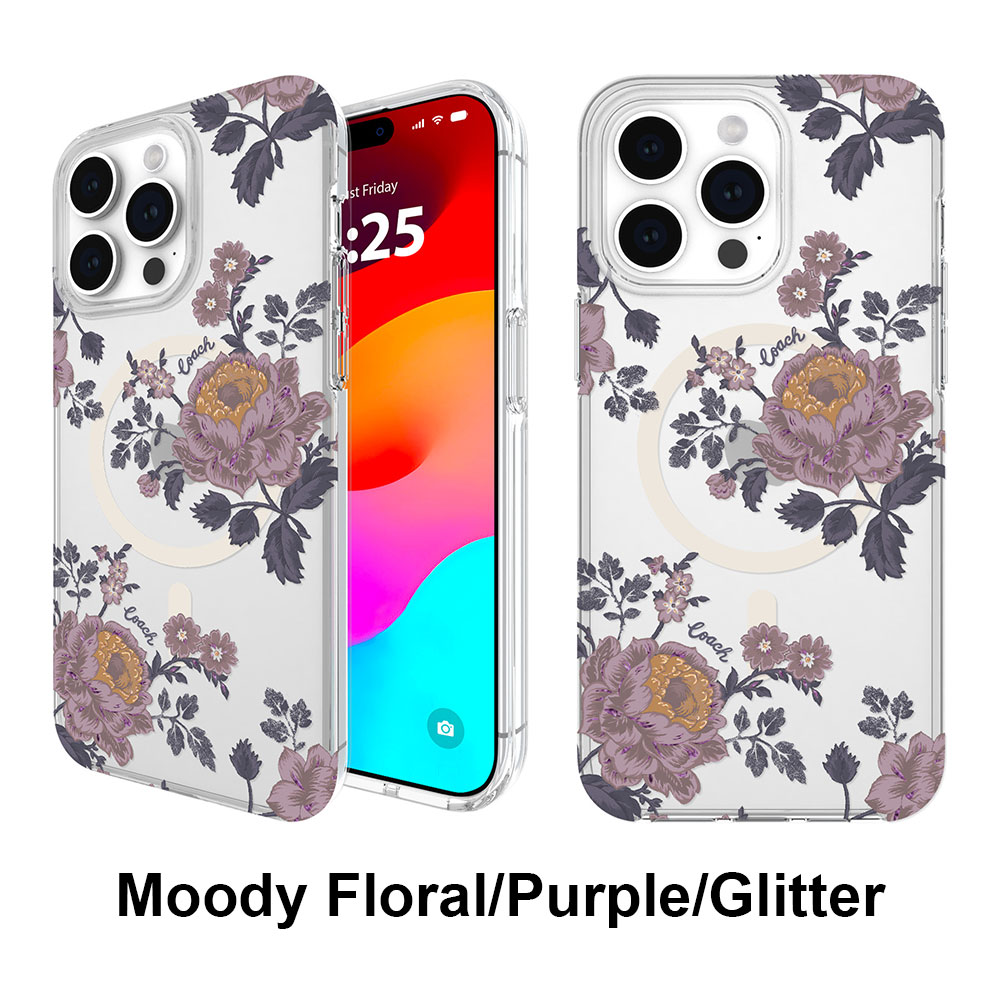 COACH（コーチ） iPhone15/14/13 15pro 15promax スマホケース MagSafe