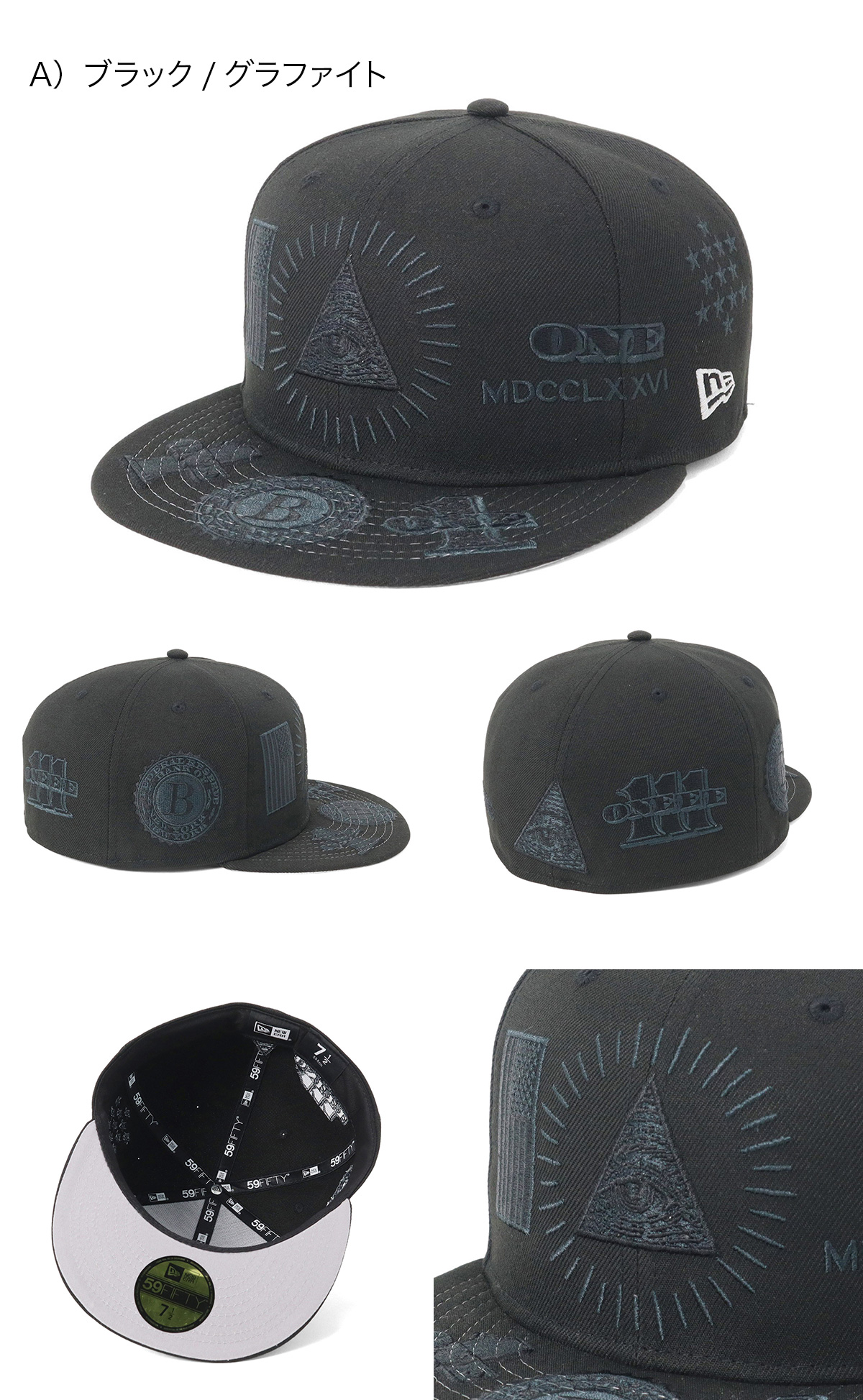 NEW ERA（ニューエラ） キャップ 59FIFTY ONSPOTZ別注 : ONSPOTZ Yahoo