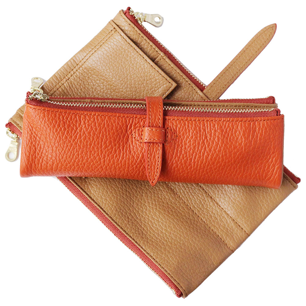 C COMPANY LIMITED ペンケース ルポ 2 セカンド 筆箱 革 レザー 本革