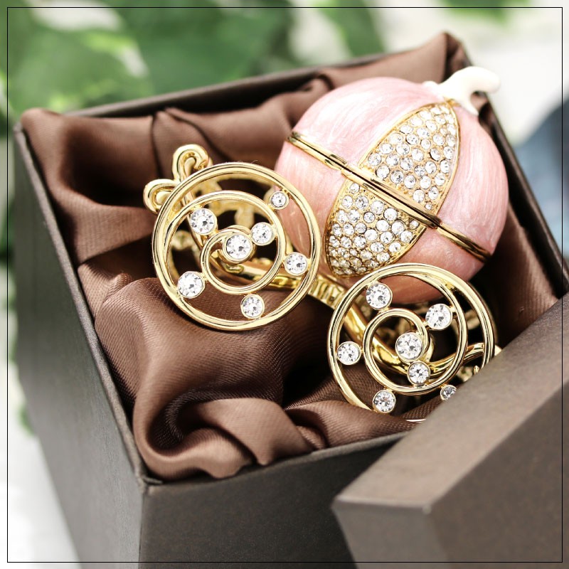 Doris Crystal 馬車 スワロフスキー純正クリスタル ボックス【ギフト