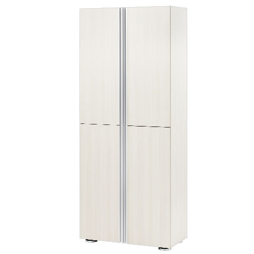 ぼん家具 シューズラック 12段 可動棚 約 幅75×奥行37×高さ183cm