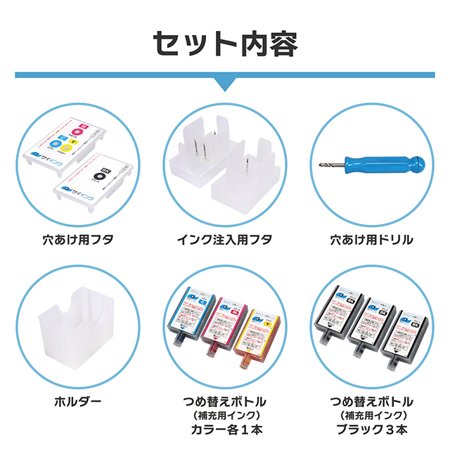 インクのチップス キャノンインク 345 346 BC-345/345XL BC-346/BC
