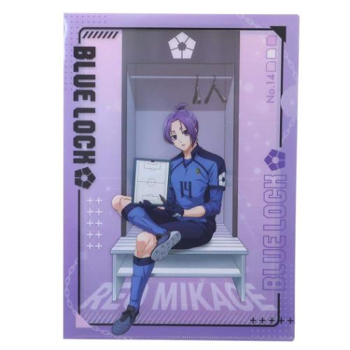 エンスカイ A4クリアファイル ブルーロック クリアファイル 少年