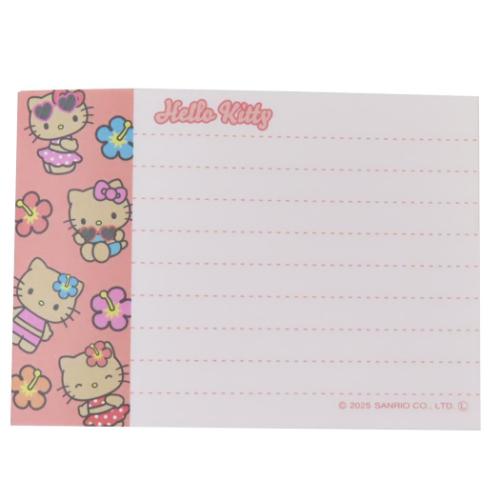 ハローキティ グッズ メモ帳 キャラクター ミニミニメモ 日焼け