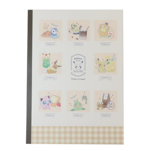 ポケットモンスター ポケモン キャラクター 横罫ノート B5クロスノート