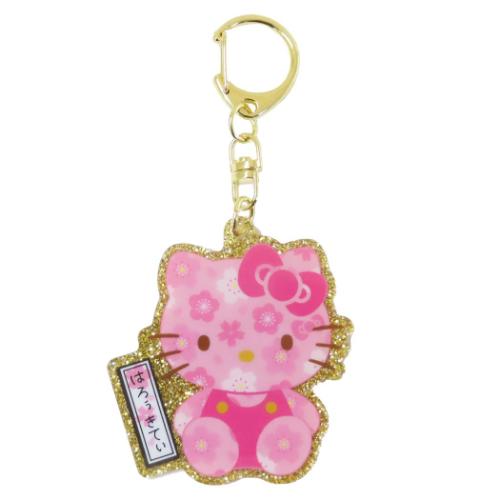 ハローキティ アクリルキーホルダー サンリオ キーリング キャラクター