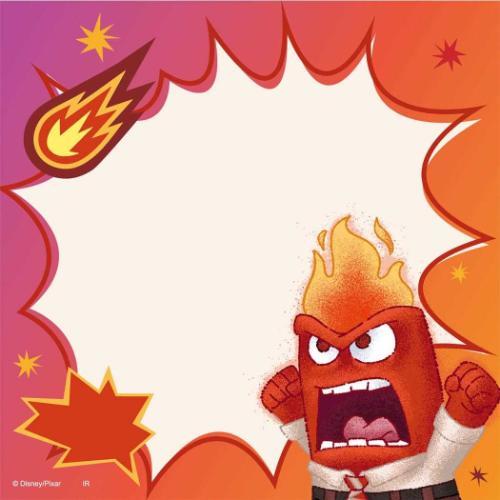 インサイド・ヘッド ディズニー キャラクター メモ帳 感情カラーメモ