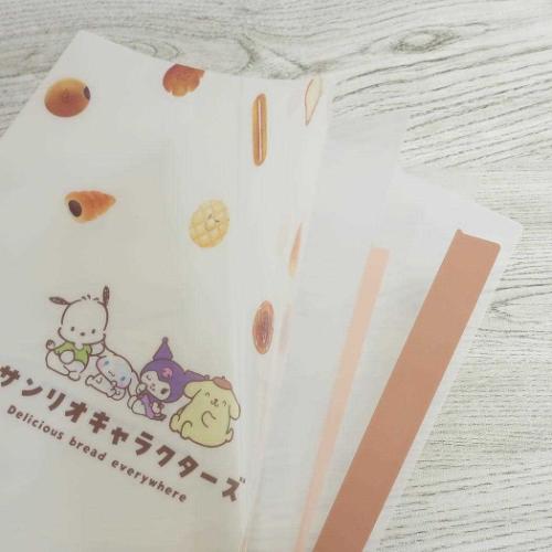 3インデックスクリアファイル 3ポケット A4 サンリオキャラクターズ