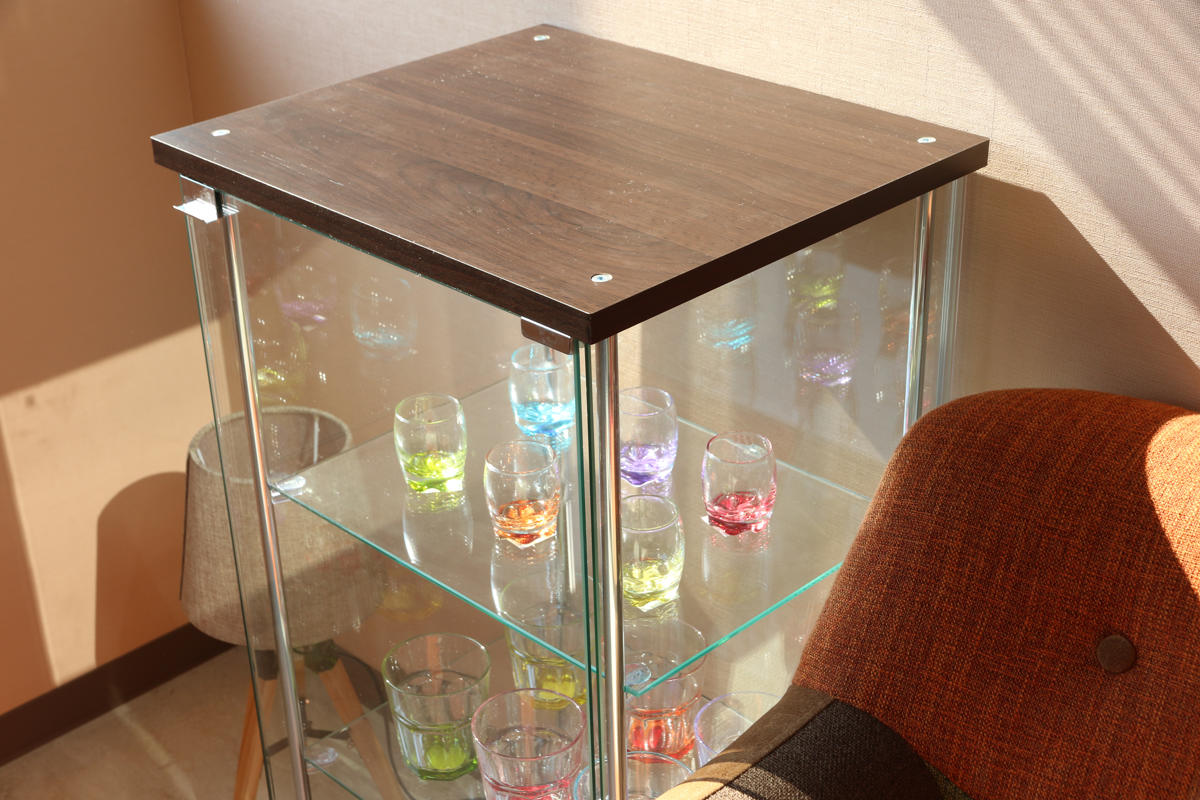 不二貿易（Fuji Boeki） ショーケース 幅42.5cm 3段 コレクション