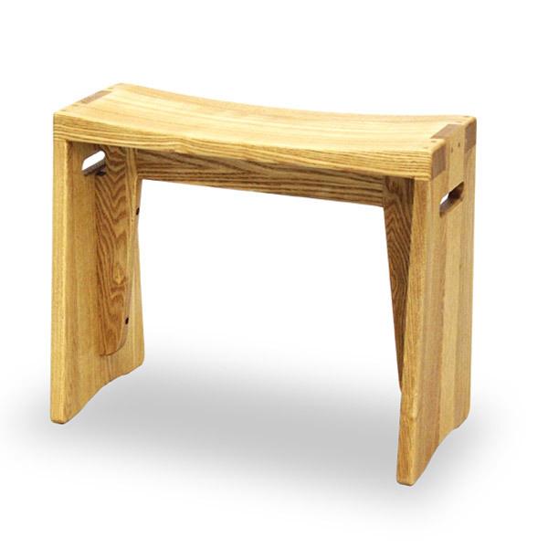 久和屋 スツール 幅48cm 木製 天然木 アームテーブル ひじ掛け