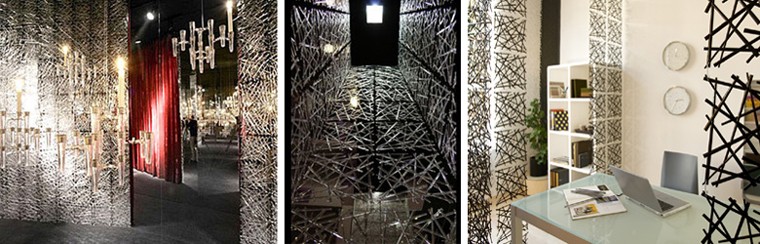 コジオル リーフデザイン パーテーション 24枚セット コジオル リーフ