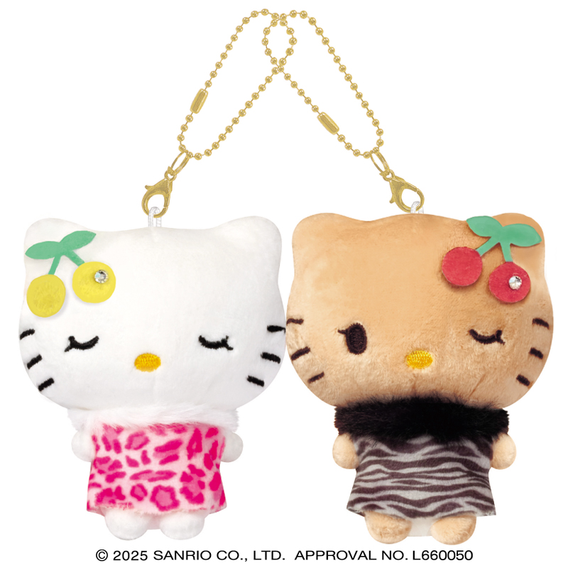 公式】ニコぬいキーホルダー サンリオ ハローキティ 日焼けデザイン