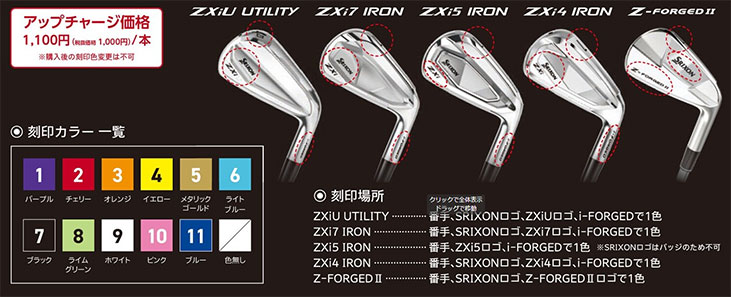 SRIXON 【1本から注文可能・メーカーカスタム】 スリクソン ZXi5