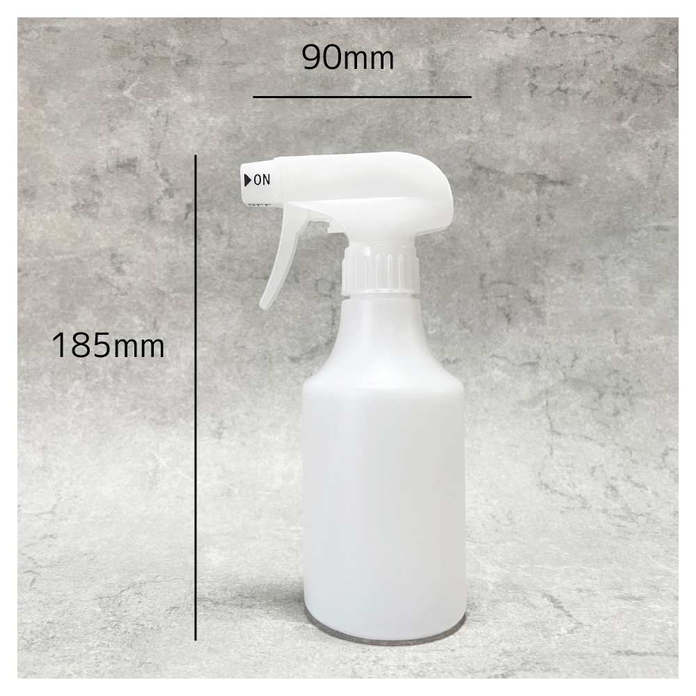 霧スプレーボトル 300ml×5本 [トリガー:クリア/ボトル:クリア