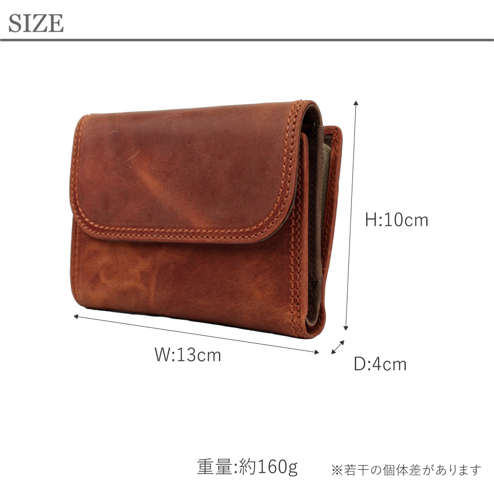 Passenger Message（パッセンジャーメッセージ） 三つ折り財布 メンズ