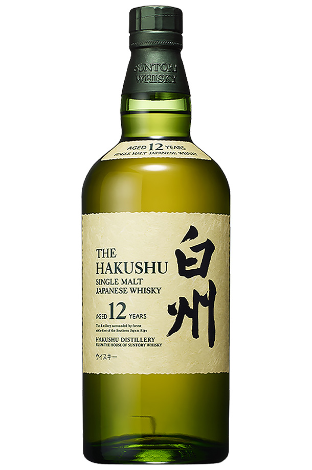 サントリー シングルモルトウイスキー 白州 ウイスキー 12年 43度 箱