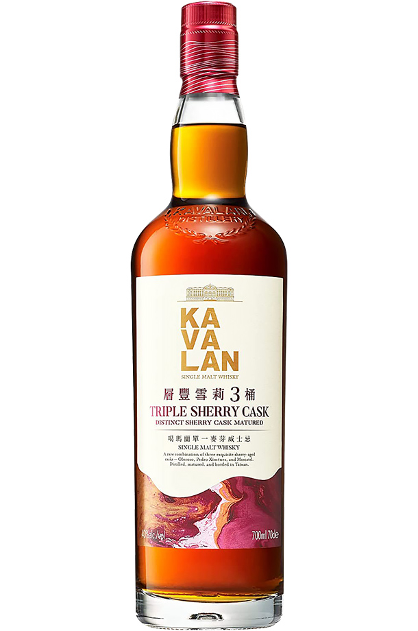 ウイスキー カバラン トリプル シェリー カスク シングルモルト 正規
