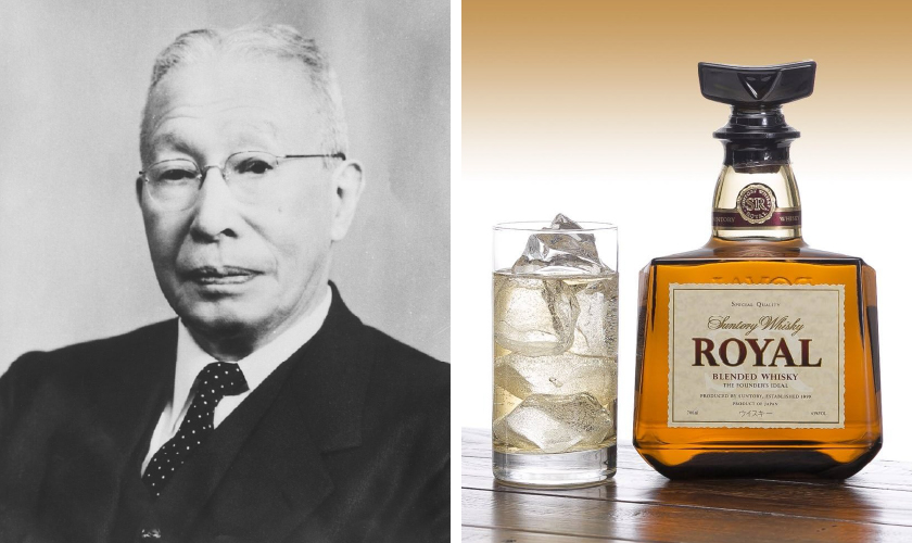 サントリーウイスキー ローヤル ウイスキー サントリー スリムボトル