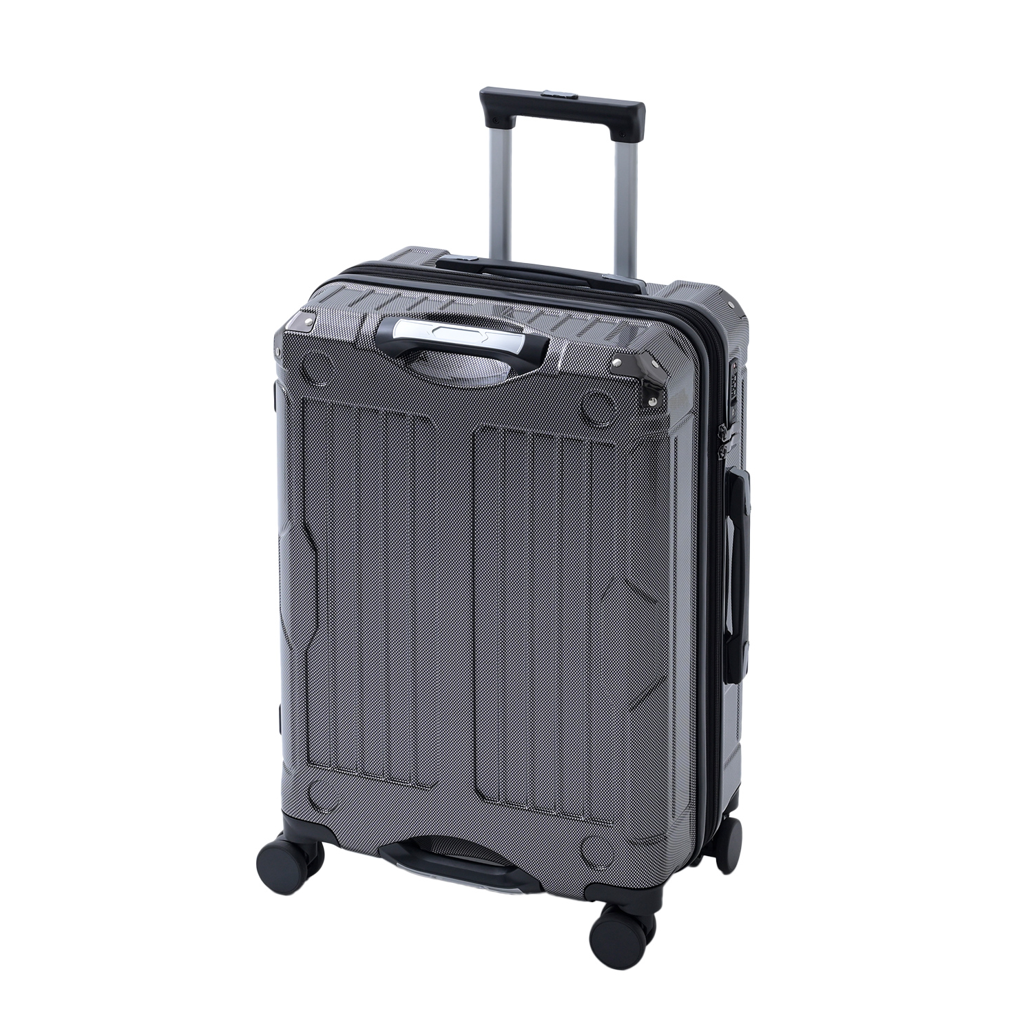 山善（YAMAZEN） 拡張式 スーツケース 5泊6日 キャリーケース TSA