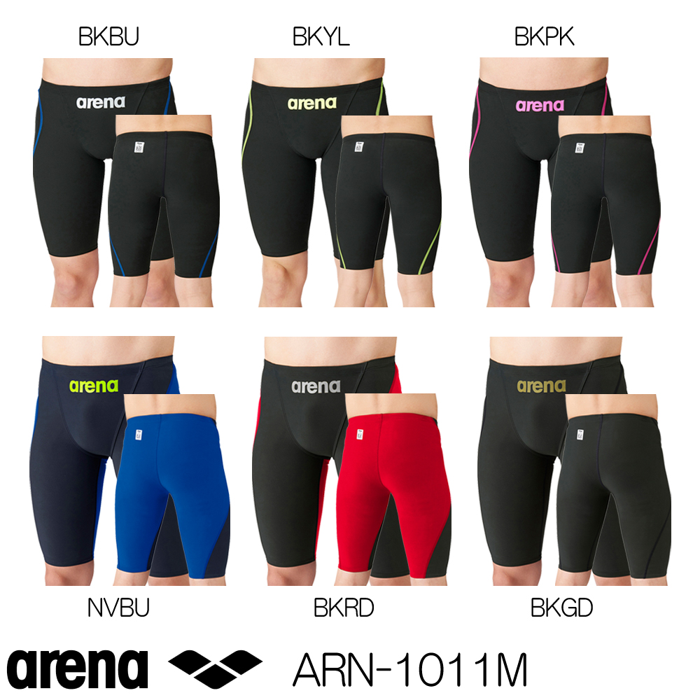 アリーナ（arena） 競泳水着 メンズ WA承認 ハーフスパッツ AQUAFORCE