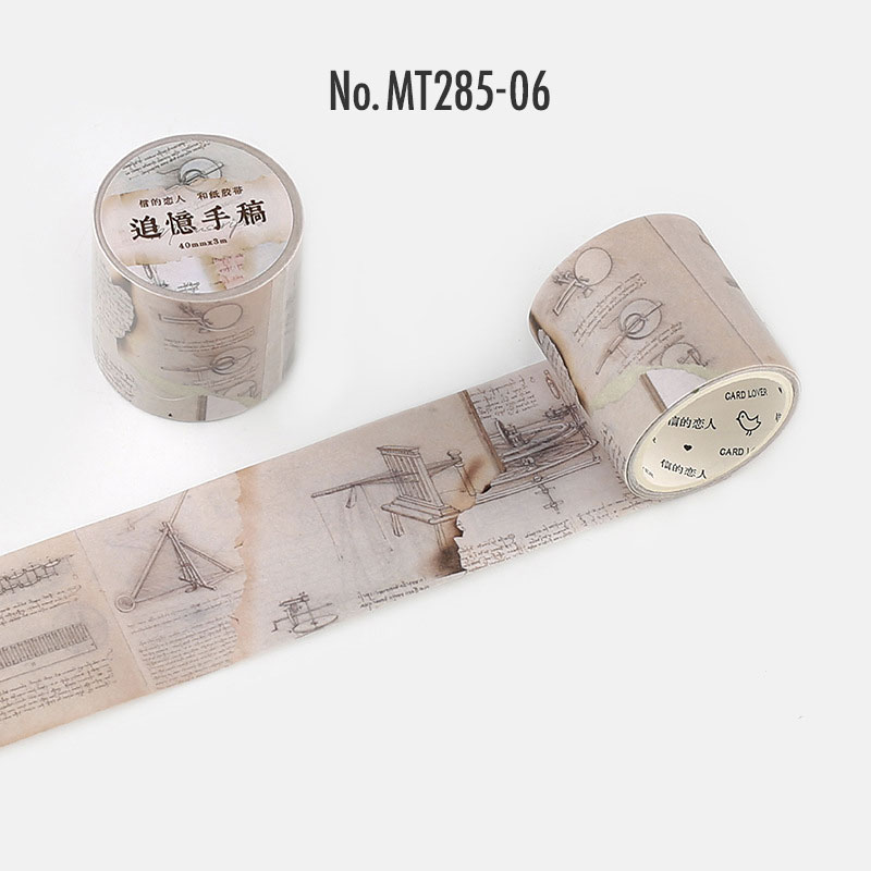 廃盤 コルテ マスキングテープ アンティークマルシェ マスキングテープ