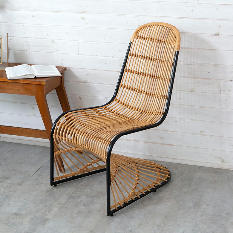 yabugarashi ラタンスタッキングチェア1脚 yabugarashi様専用 ラタン