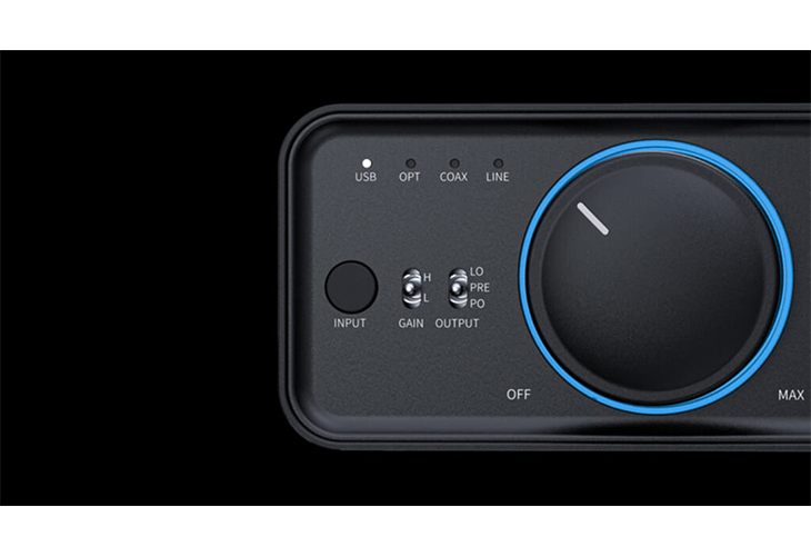 FiiO（フィーオ） ヘッドホンアンプ DAC デスクトップ 小型 FiiO K7