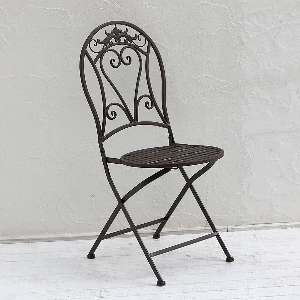 アンティーク アイアンガーデンチェア2脚