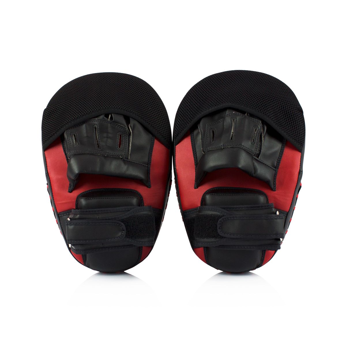 フェアテックス Fairtex マックスパンチングミット ブラック&レッド