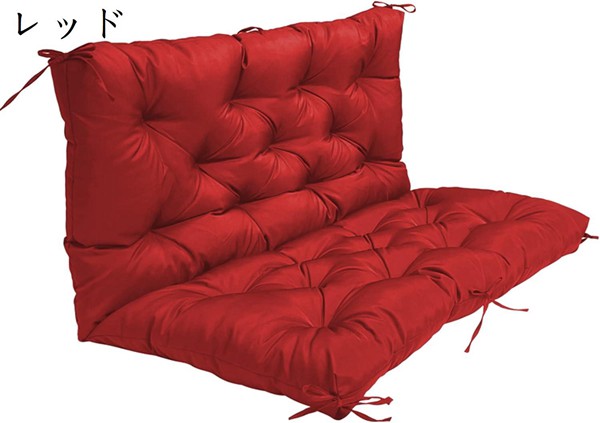 赤いベンチ 店舗用ベンチ(赤い背もたれと座面クッションセット) 張替え