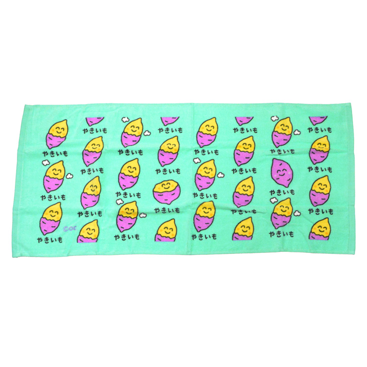 2枚までメール便280円対応】フェイスタオル プリント 16種類 タオル