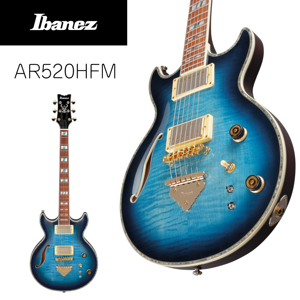 Ibanez（アイバニーズ） 【限定生産モデル】Ibanez AR520HFM -LBB
