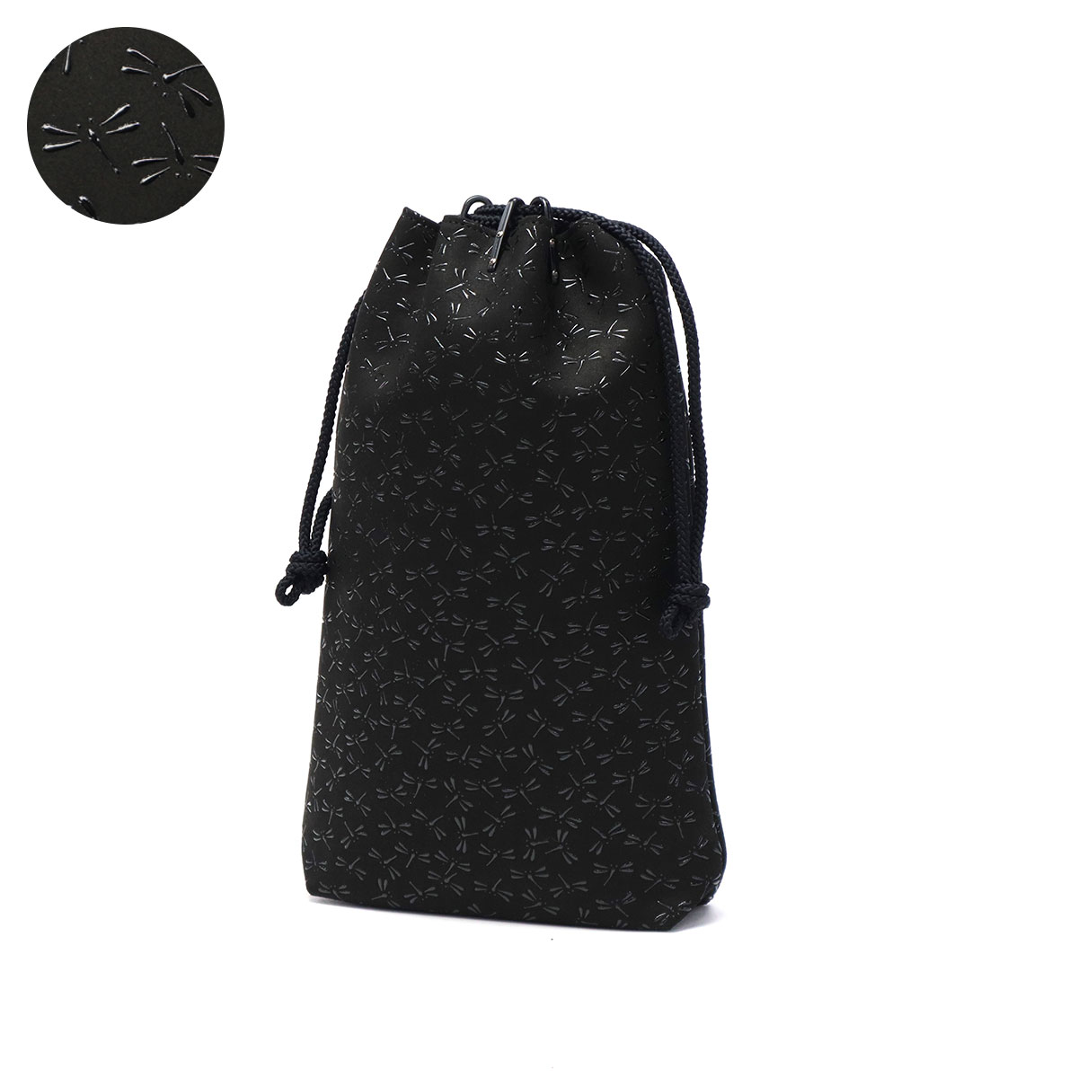 印傳屋（INDEN-YA） 最大51%☆2/11限定 巾着袋 巾着 合切袋 本革 革