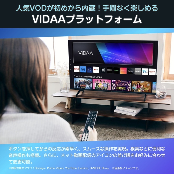 BANDAI（バンダイ） テレビ Hisense ハイセンス 55E6N 55V型 地上・BS