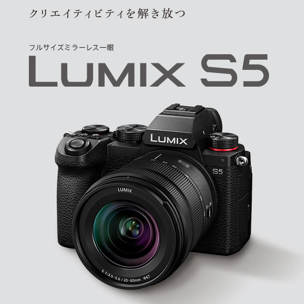 LUMIX S5 ミラーレス一眼カメラ ワーリー LUMIX S5 ミラーレス一眼