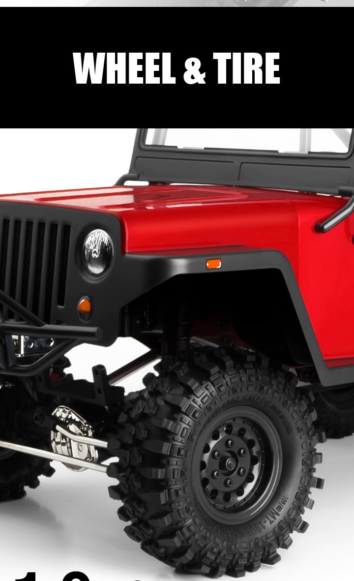 ラジコンカー オフロード 組立てキット Gmade GS01 Sawback 4LS Kit