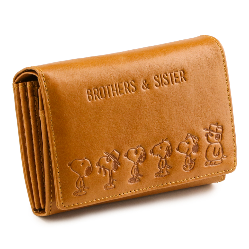 SNOOPY（スヌーピー） 財布 レディース 二つ折り財布 本革 メンズ