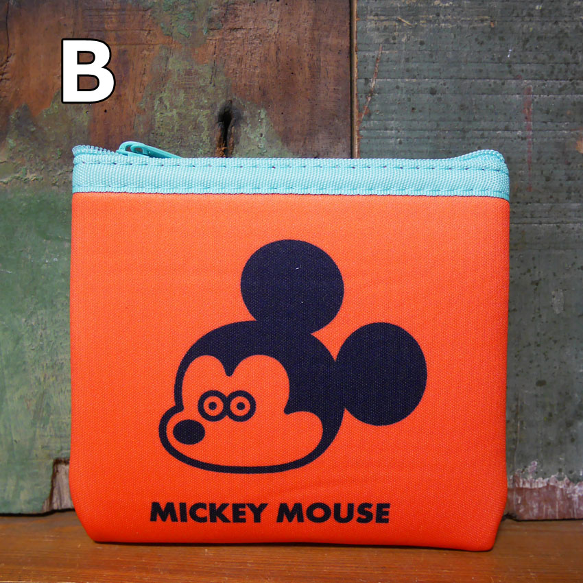 MICKEY MOUSE（ミッキーマウス） ミニフラットポーチ ディズニー 松本