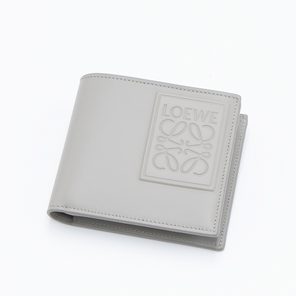 LOEWE（ロエベ） LOEWE 2つ折り財布(小銭入れ付き) シェルグレー
