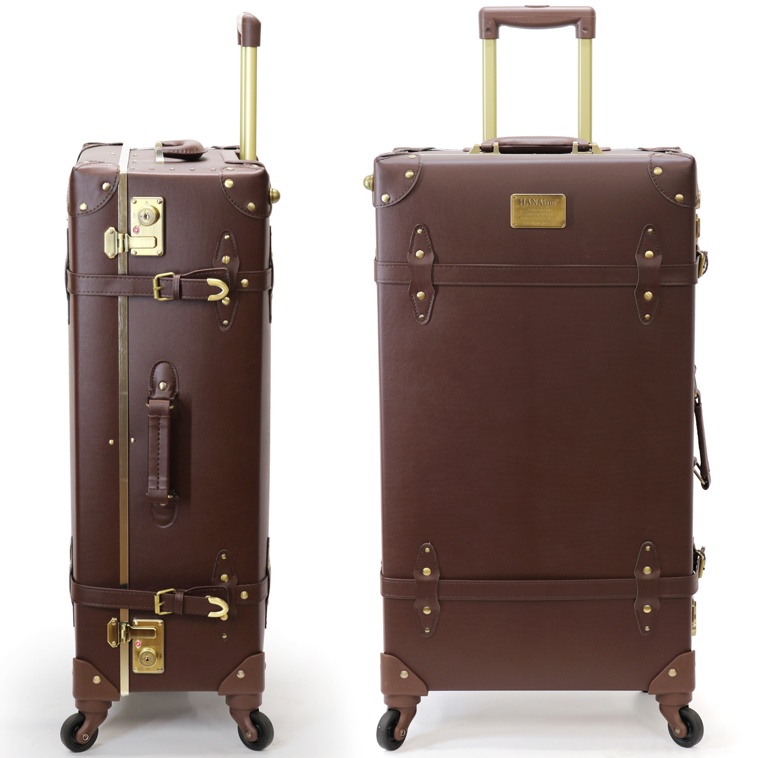 HANAism スーツケース キャリーケース キャリーバッグ トランク XXL