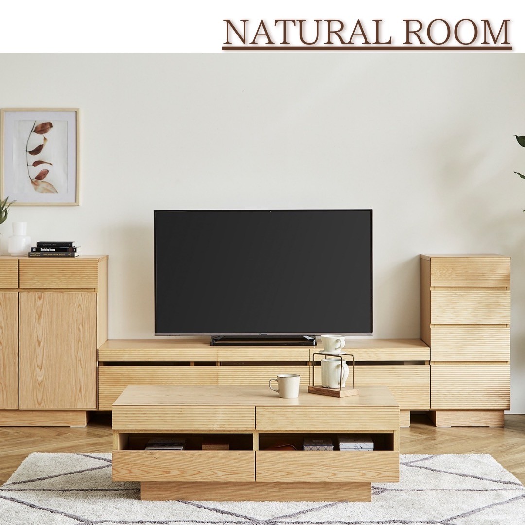 キャビネット サイドボード 木製 幅80 北欧 リビングボード 突板塗装