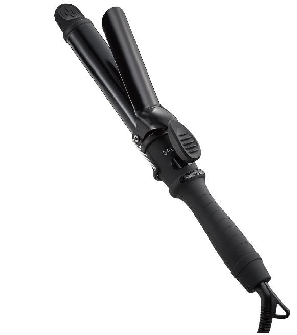 SALONIA（サロニア） セラミック カール ヘアアイロン 32mm ブラック