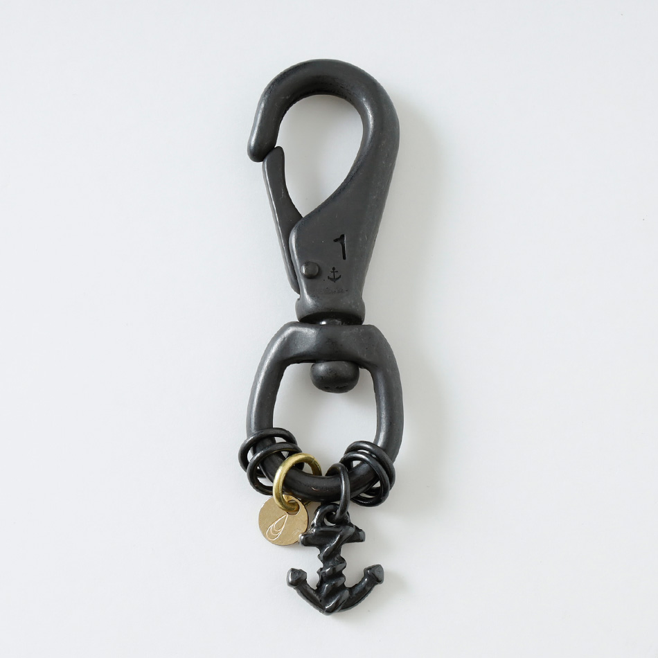 Button Works（ボタンワークス） アンカー フック キーホルダー 日本製