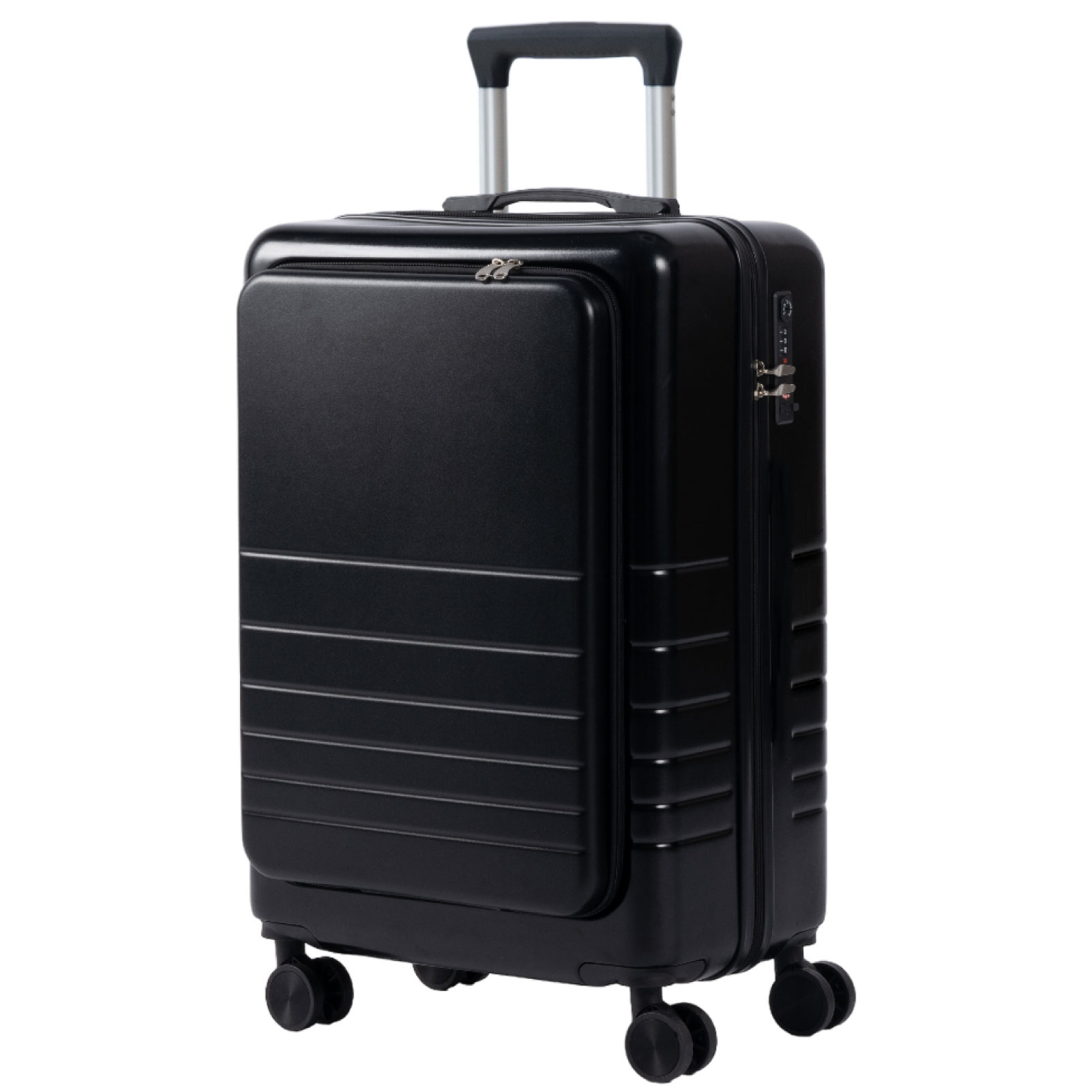 前開き スーツケース USBポート付き キャリーケース Sサイズ 4カラー