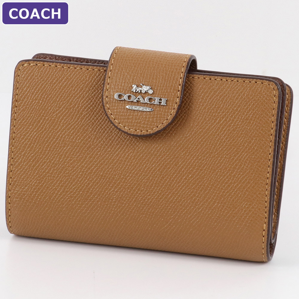 COACH（コーチ） 財布 二つ折り財布 6390 レザー 革 アウトレット