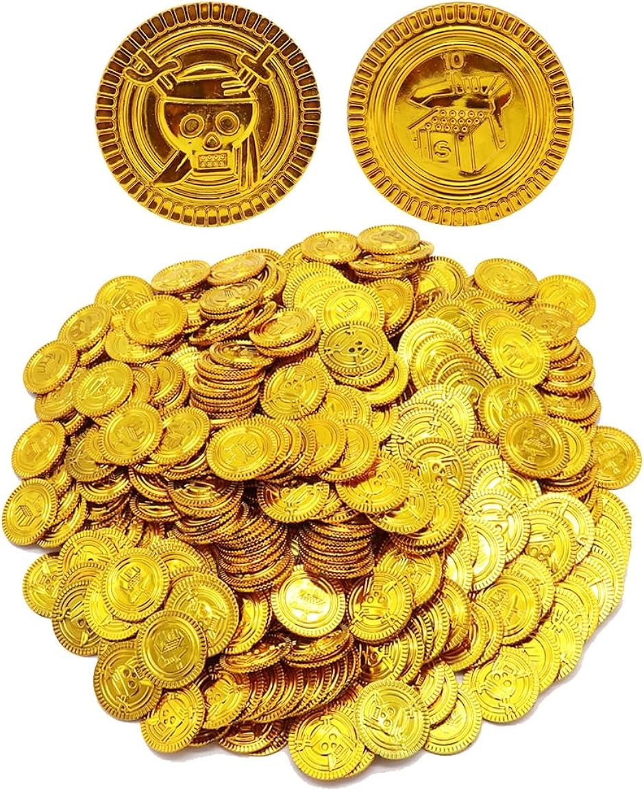 金貨 アンティーク コイン カジノ 宝箱 お金 古銭 海賊 300枚