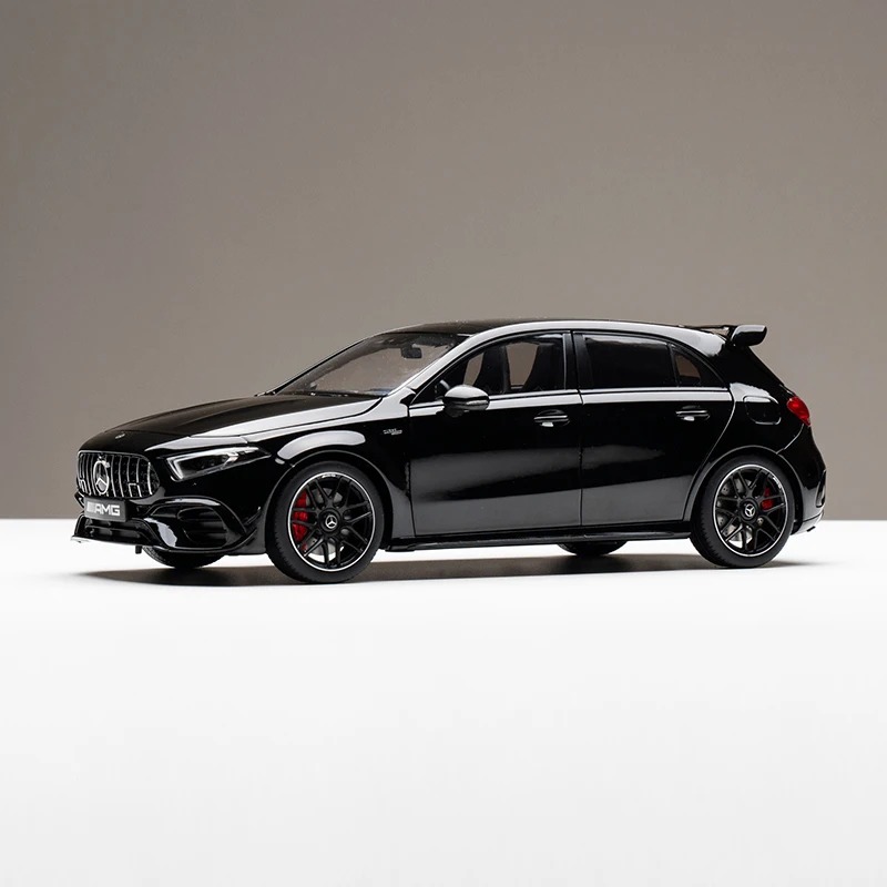 Mercedes-Maybach EQS SUV ミニカー 黒と金カスタム