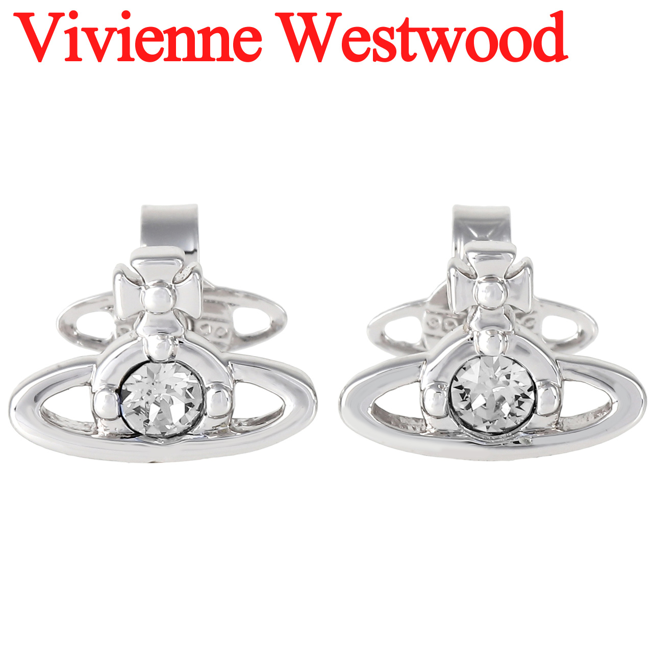 Vivienne NANO SOLITAIREシルバーブルー ピアス 値下げ中 Vivienne